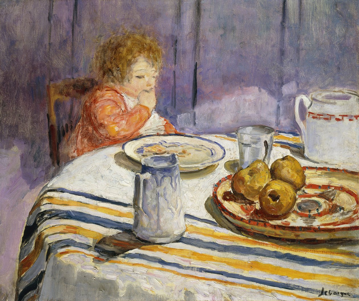 Snídaně; Snídaně, od Henri Lebasque