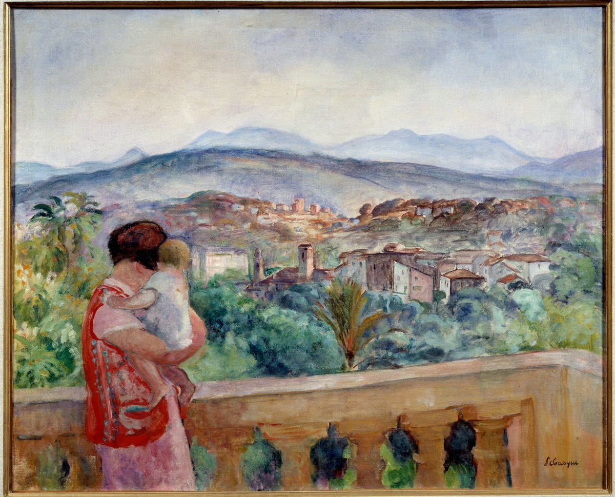 Canet na jaře. Obraz Henri Lebasque (1865 - 1937) od Henri Lebasque