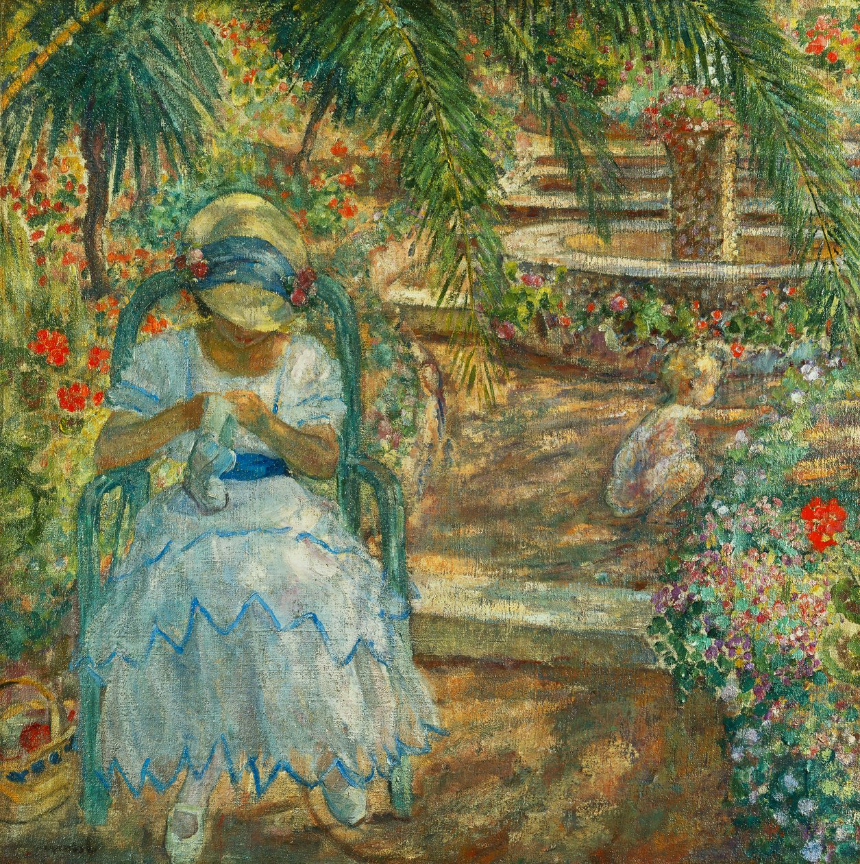 Pod palmami; pod palmami, od Henri Lebasque