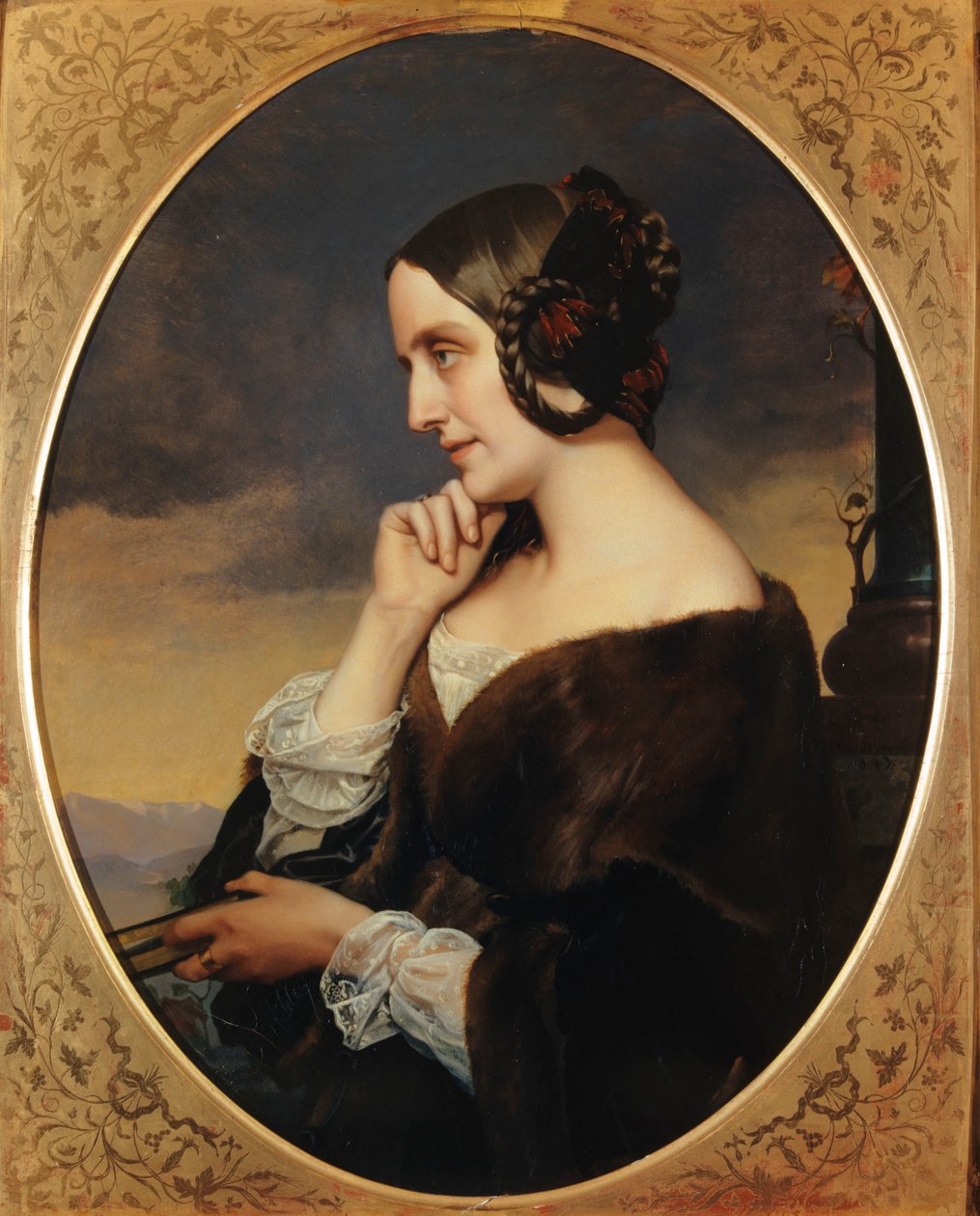 Francouzsky: Portrait de Marie de Flavigny, comtesse d