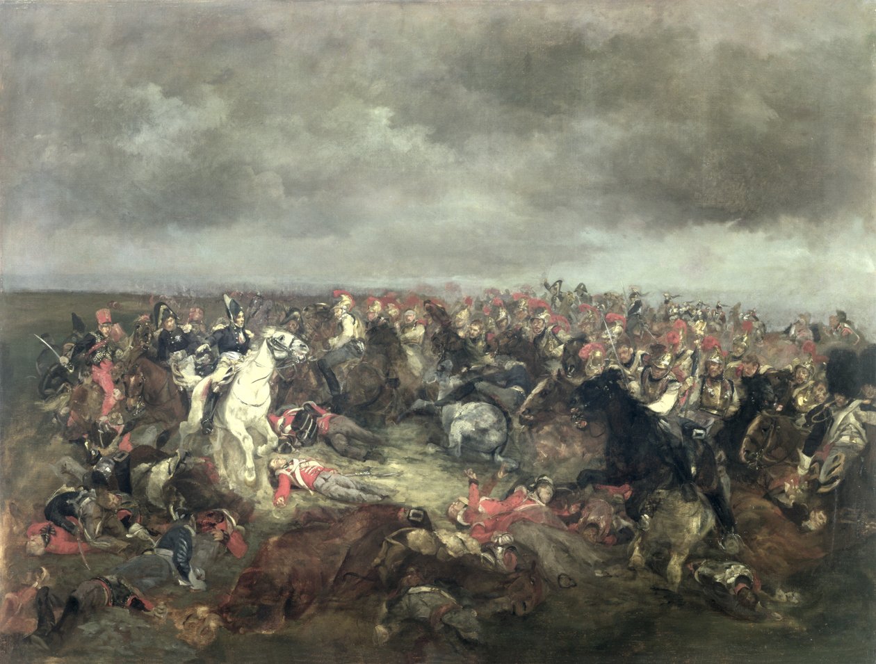 Maršál Ney (1769-1815) a Waterloo, 1869 od Henri Louis Dupray
