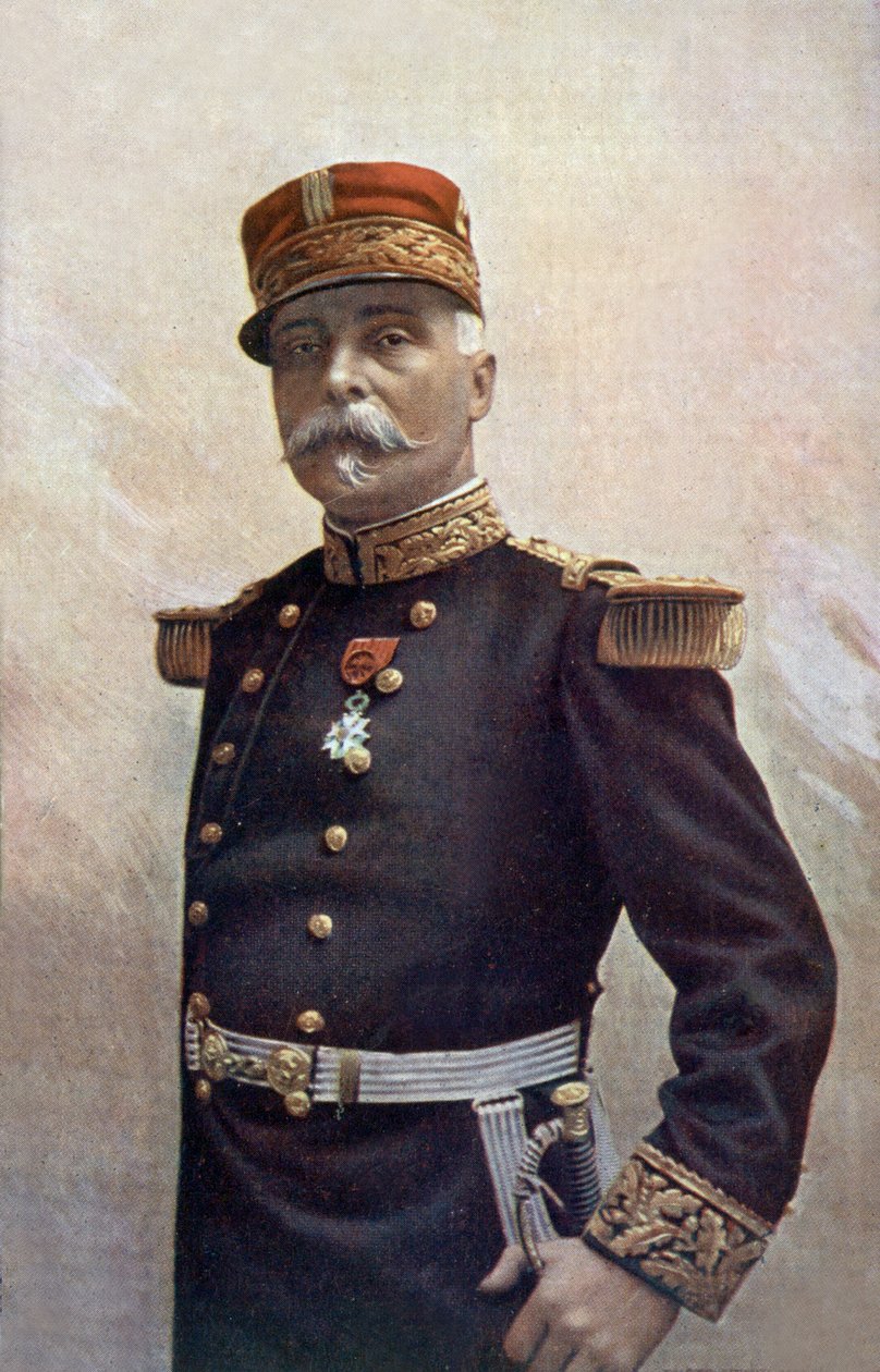 Ranskalainen kenraali Pau, Alsacen armeijan komentaja od Henri Manuel