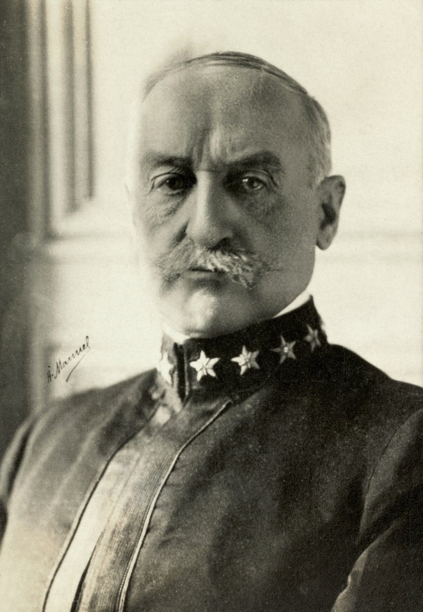 Portrét admirála Bensona (foto) od Henri Manuel