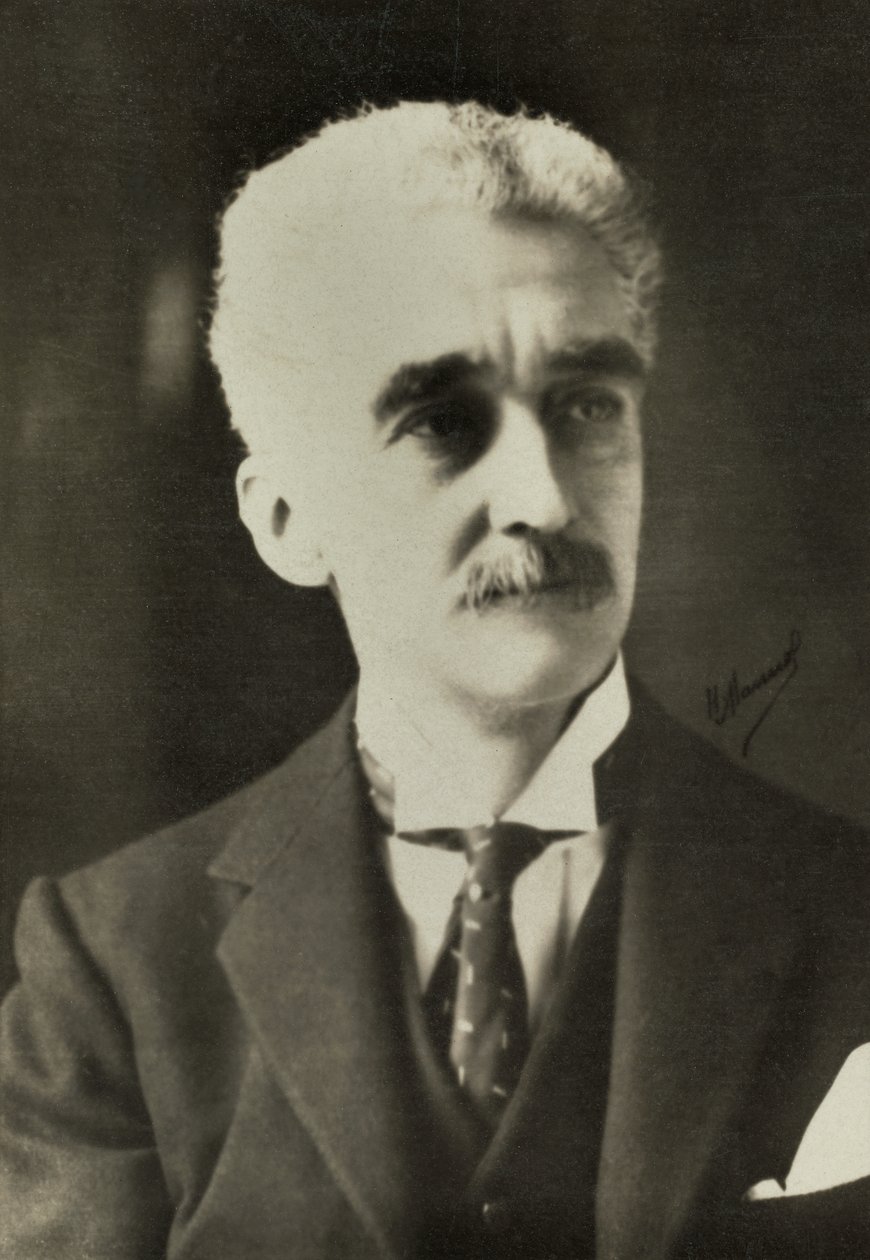 Portrét Belgičana Paula Hymanse (foto) od Henri Manuel