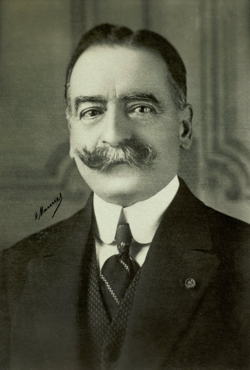 Portrét Charlese de Broqueville (foto) od Henri Manuel