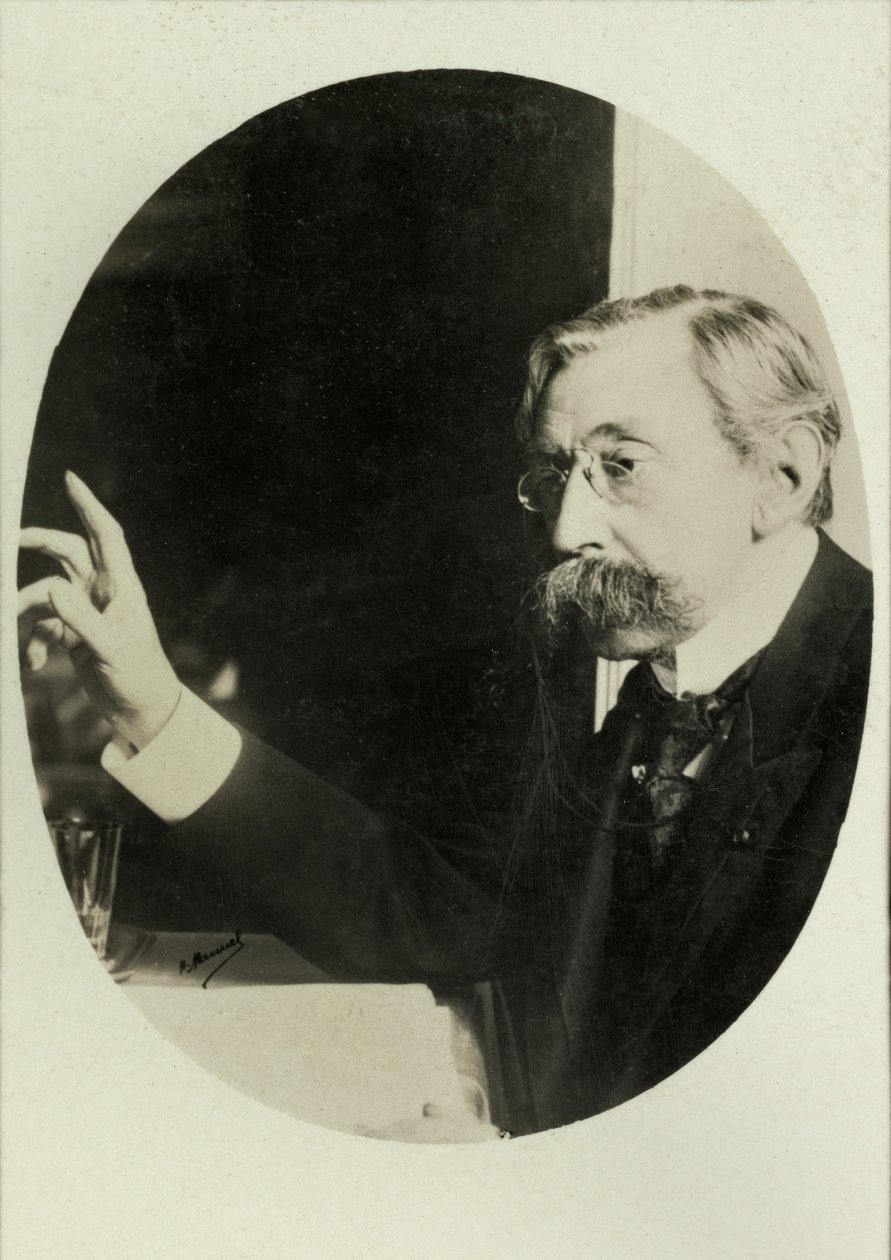 Portrét Emila Verhaerena (foto) od Henri Manuel