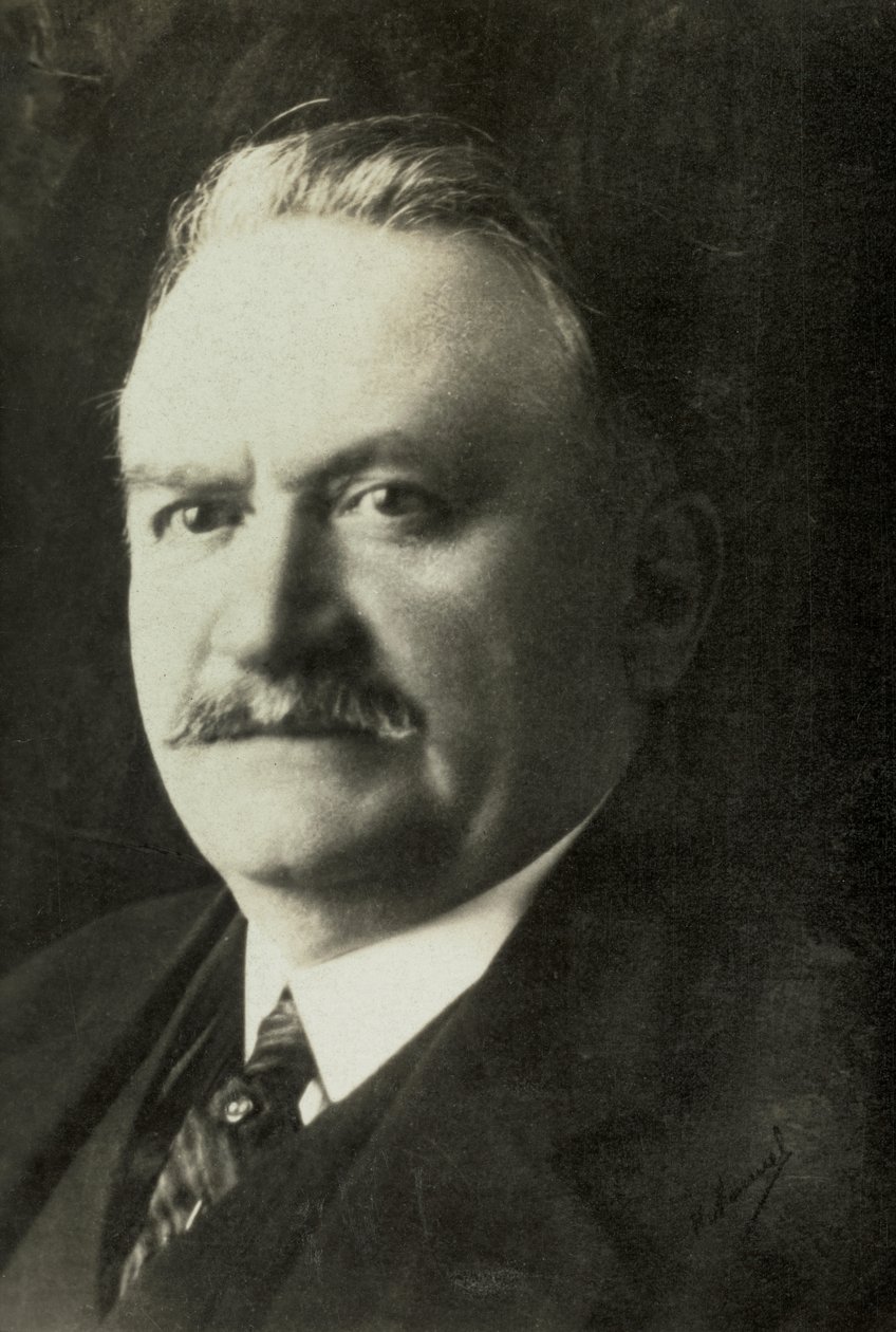 Portrét Gastona Doumerguea (foto) od Henri Manuel