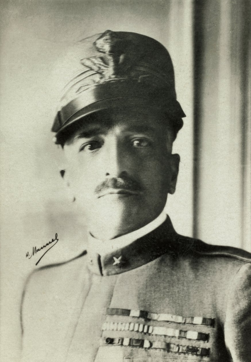 Portrét italského generála Armanda Diaze (foto) od Henri Manuel