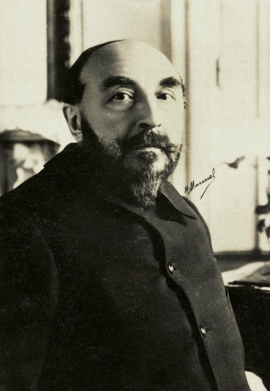 Portrét Joseph Henri Boex dit J. , H. Rosny l Aine (foto) od Henri Manuel