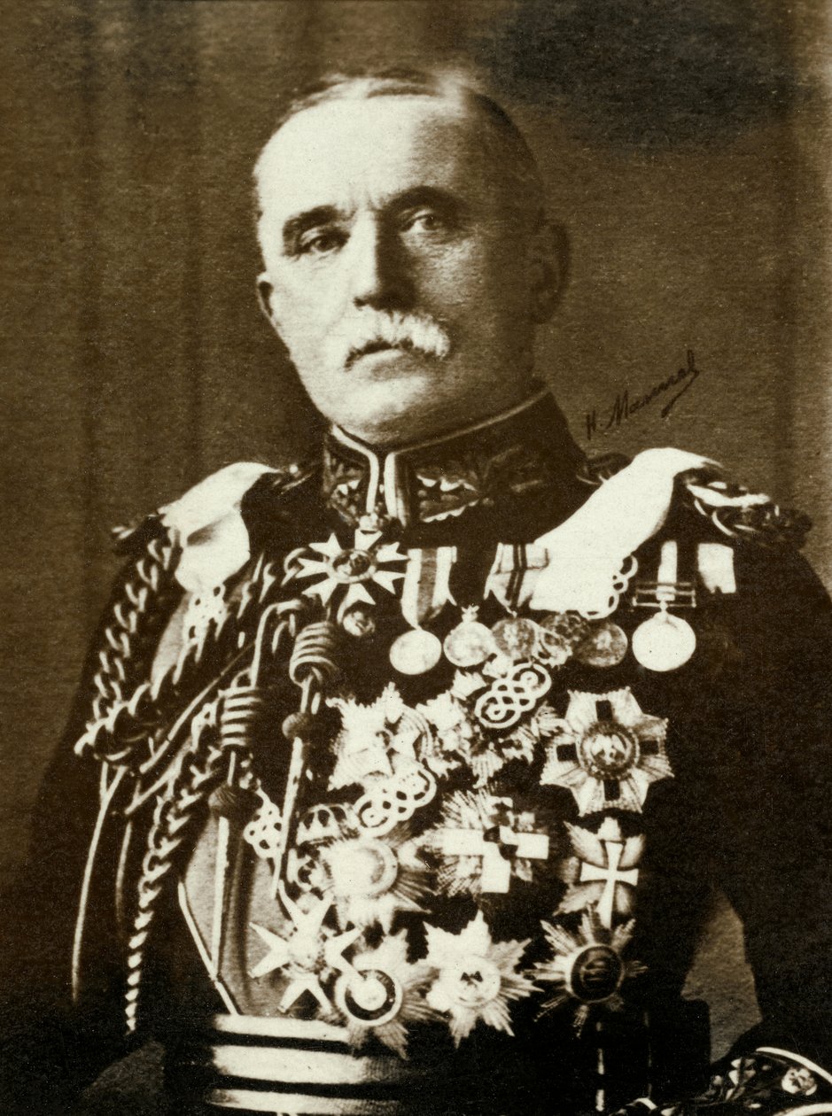 Portrét marechala Johna Frenche (foto) od Henri Manuel