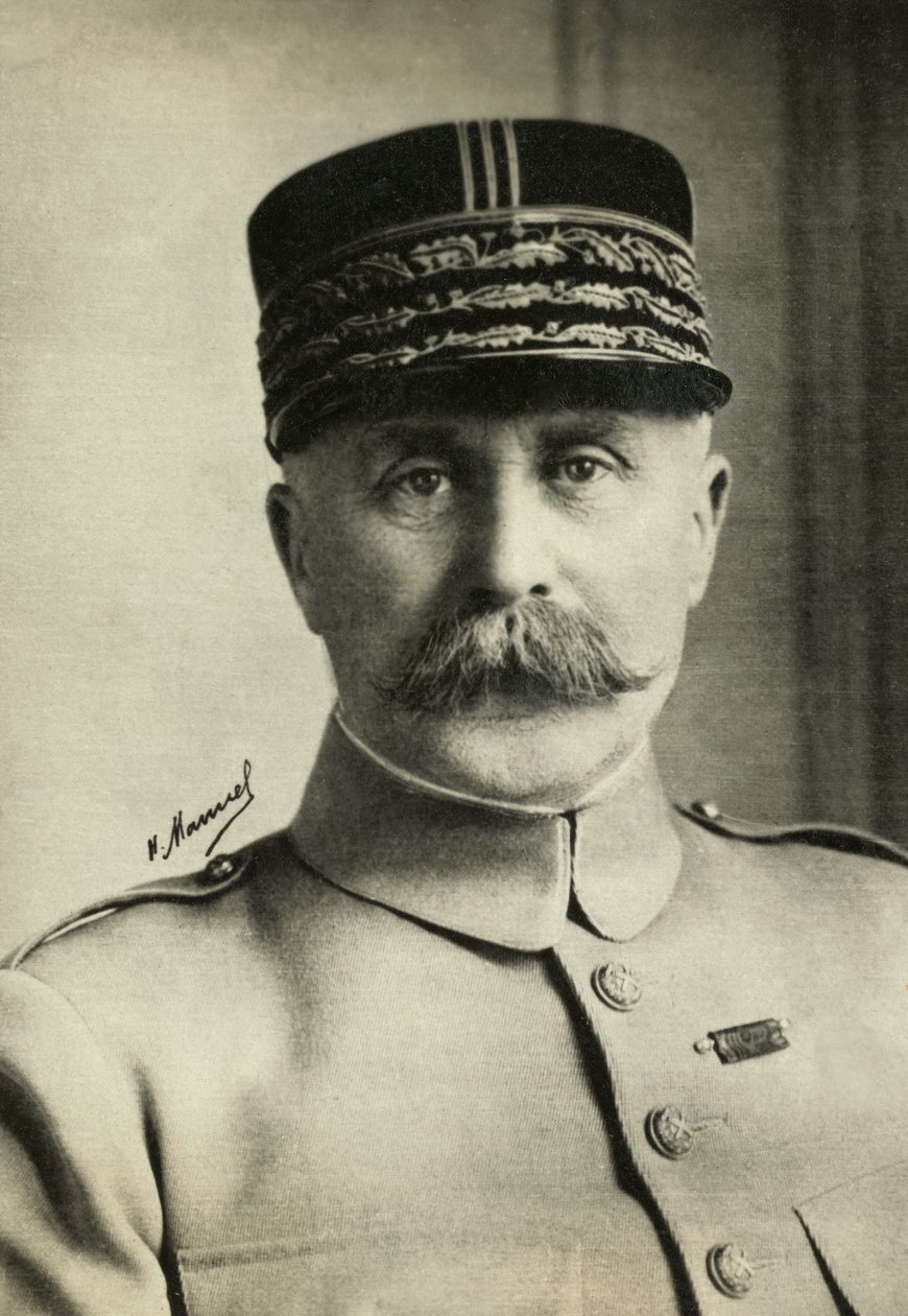 Portrét Marechala Petaina (foto) od Henri Manuel