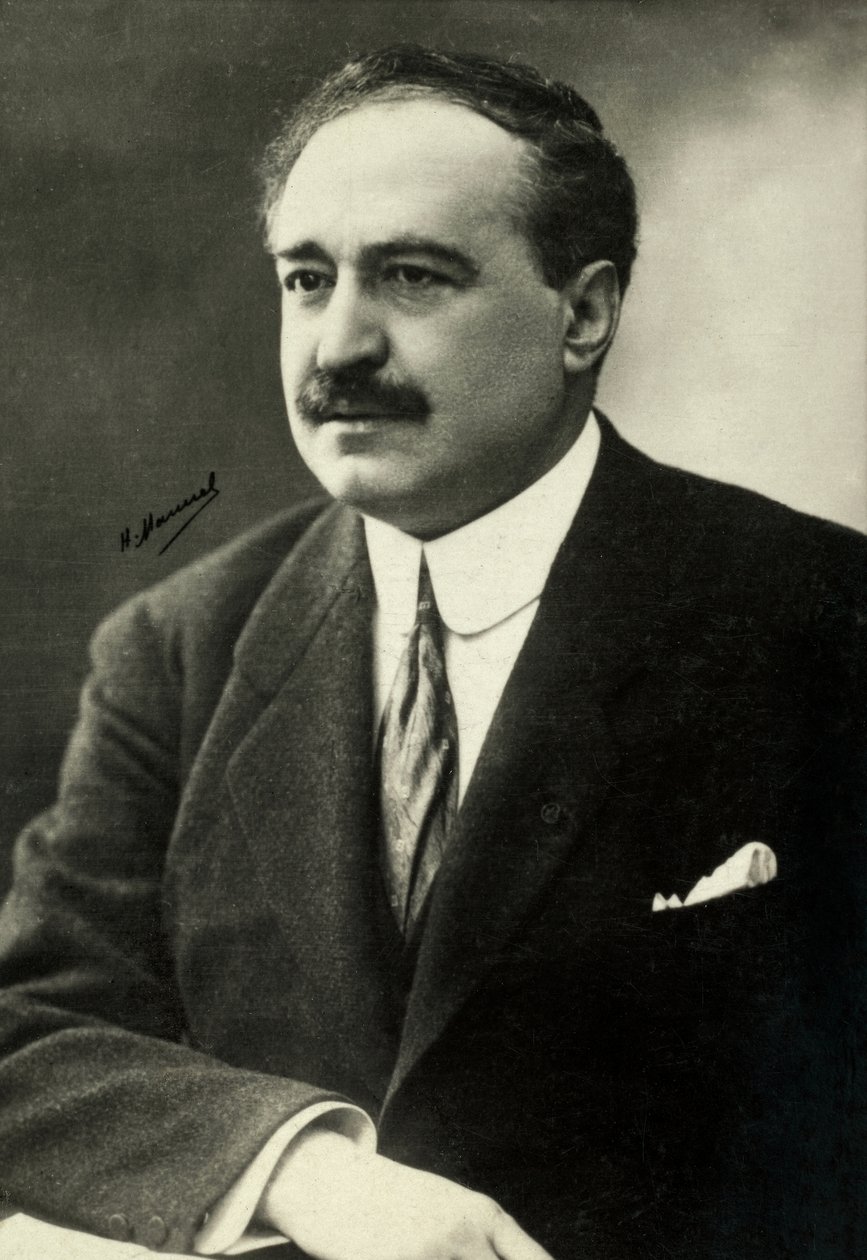 Portrét Vicenteho Blasca Ibaneze (foto) od Henri Manuel