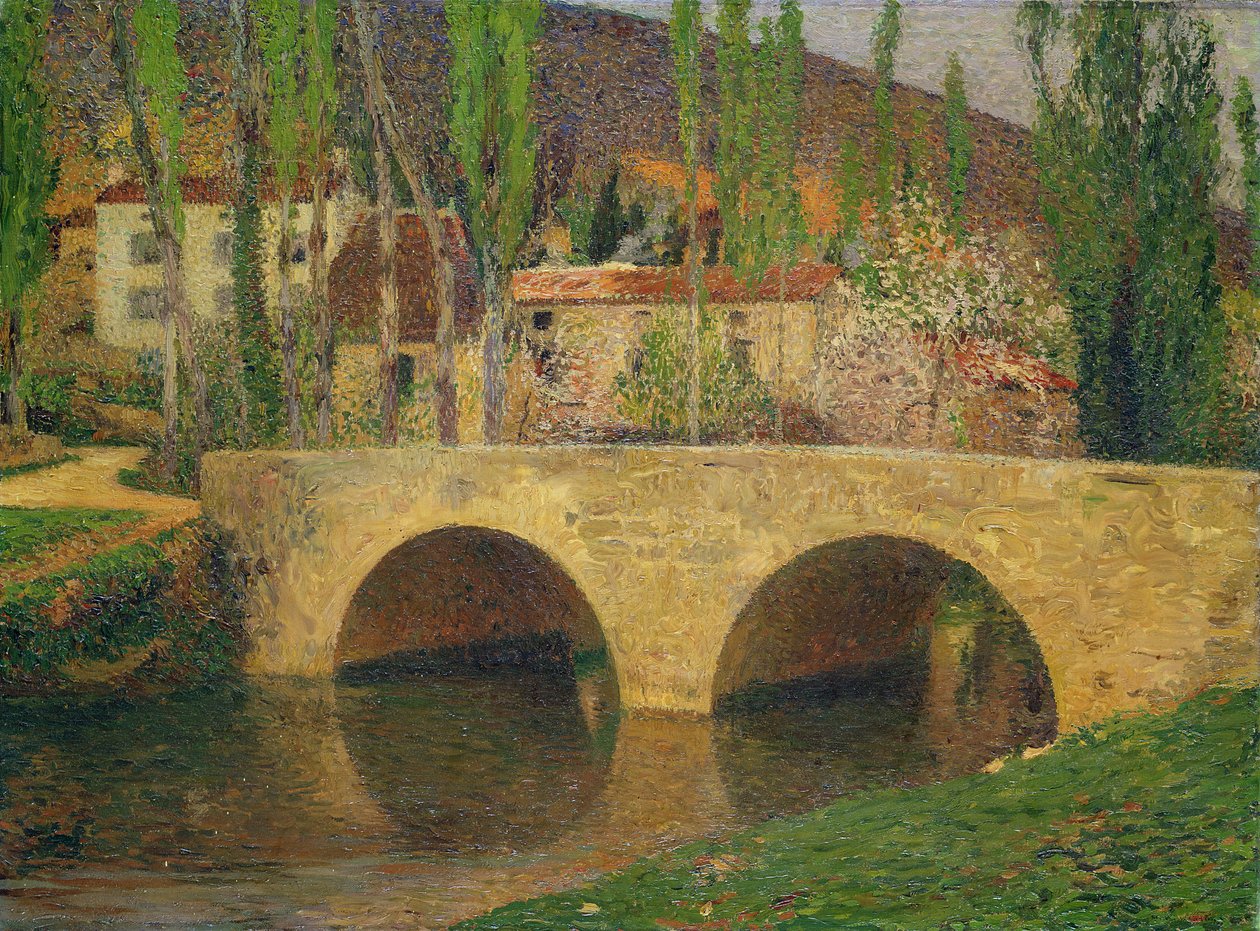 Hamlet u mostu od Henri Martin