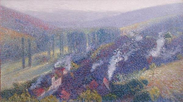 Labastide du Vert, kolem roku 1930 (olej na plátně) od Henri Martin