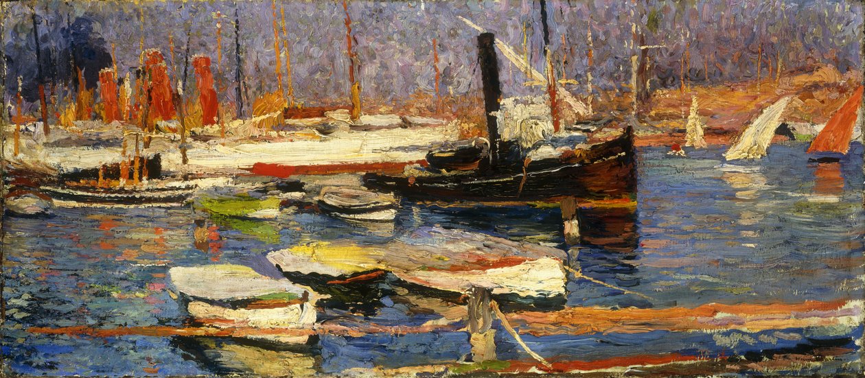 Přístav Marseille, 1904-1918 od Henri Martin