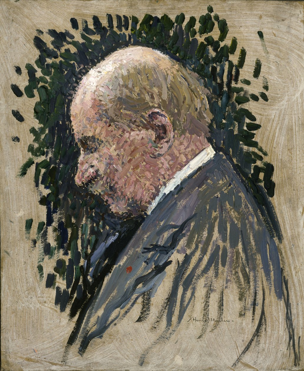 Portrét skladatele Gustava Charpentiera 1860-1956, cca 1932. od Henri Martin