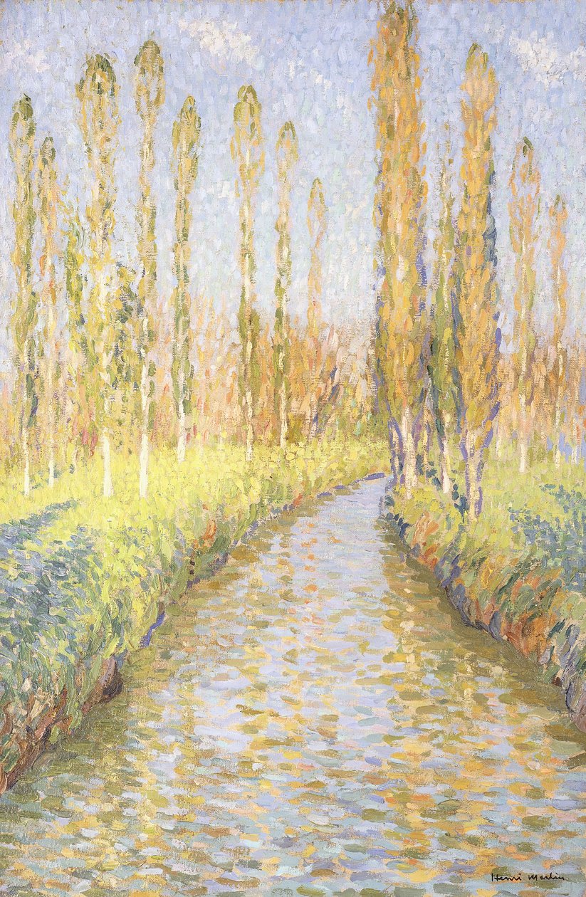 Bastide du Vert na podzim; La Bastide du Vert na podzim, od Henri Martin