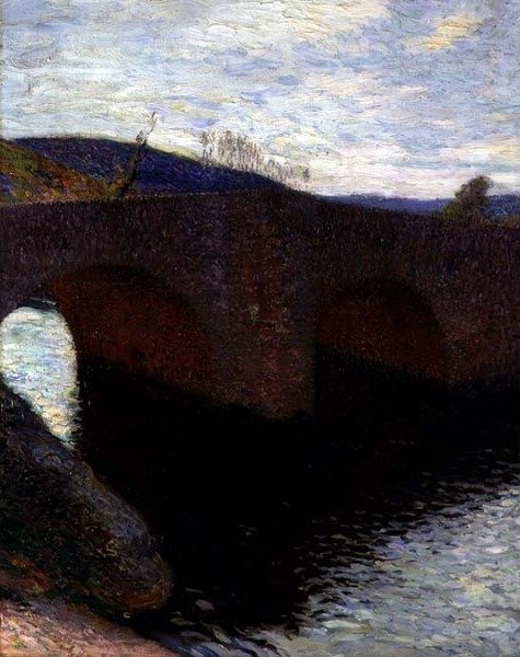 Most (olej na plátně) od Henri Martin