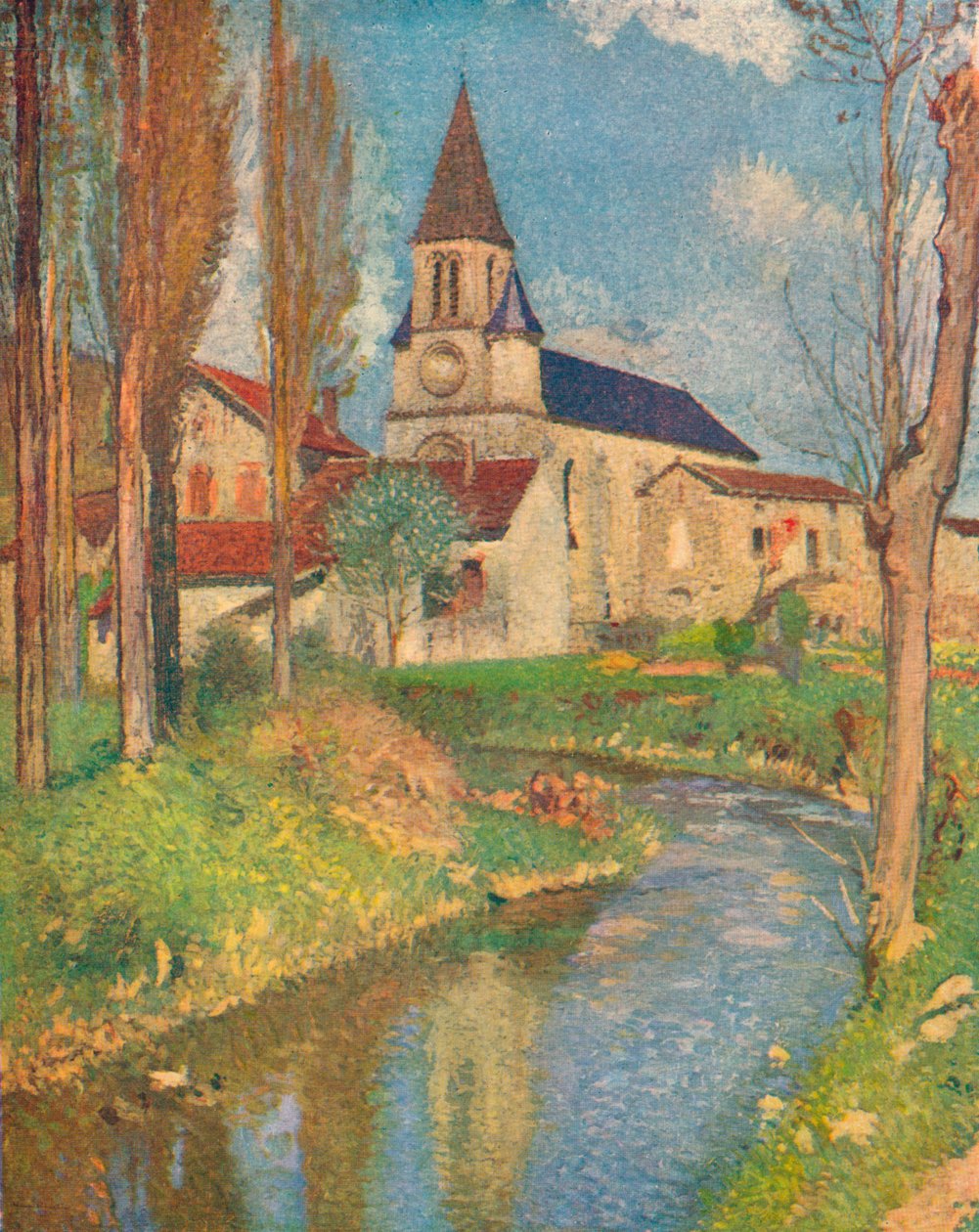 Kostel La Bastide, c1915 od Henri Martin