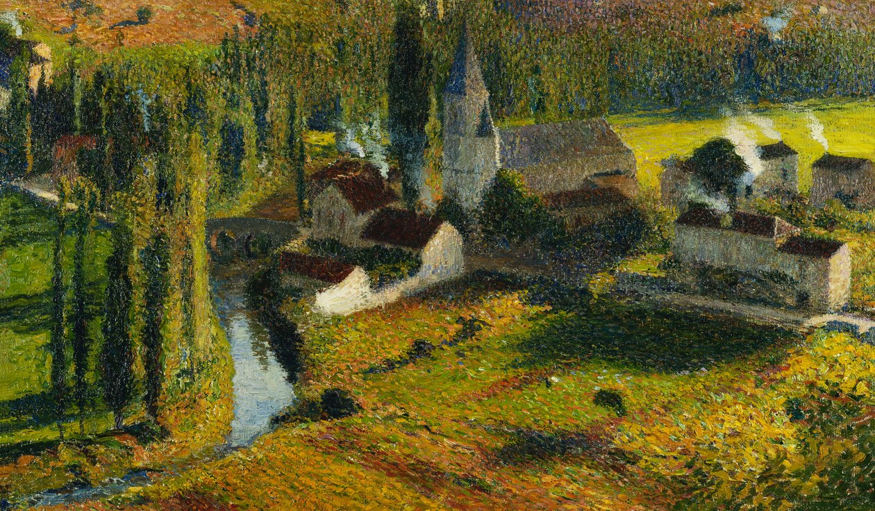 The Fortified Town Green; La Bastide du Vert, od Henri Martin