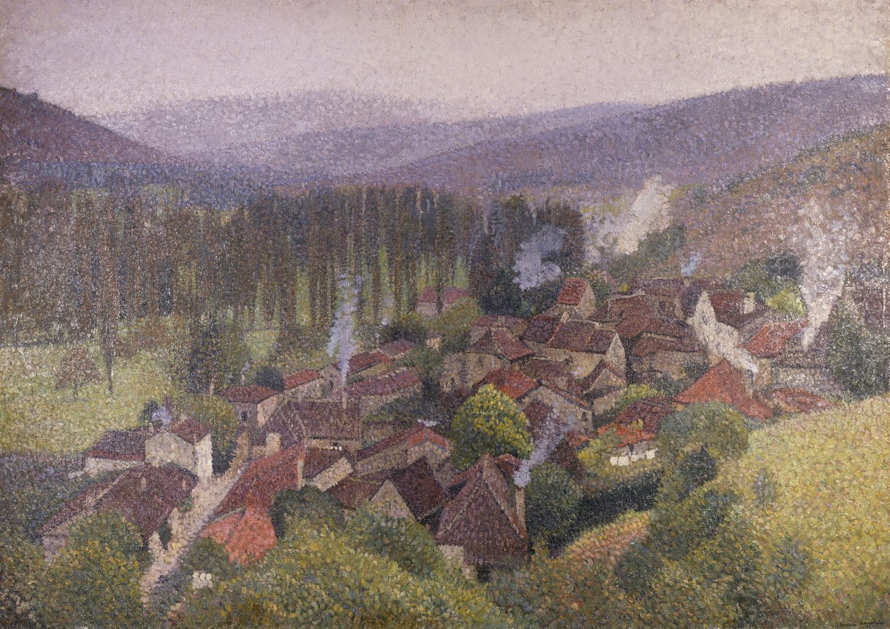 Pohled na Bastidu od Henri Martin