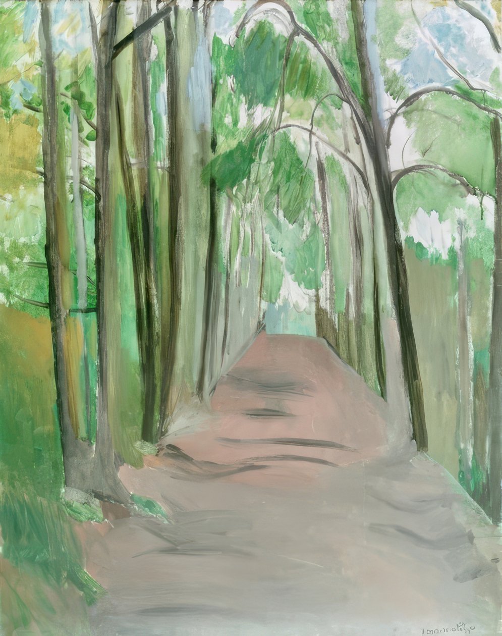 Allee de Trivaux v Clamart od Henri Matisse