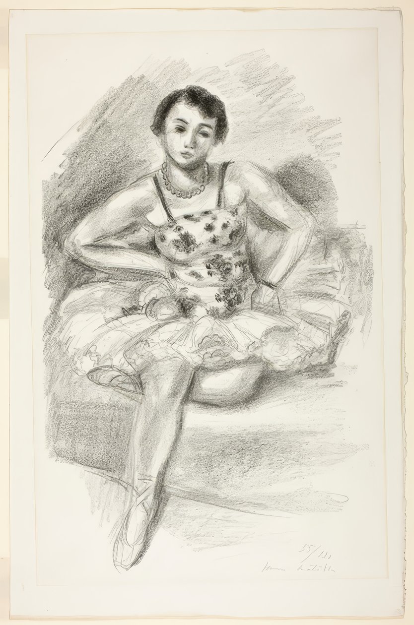 Baletní tanečnice, z filmu Deset tanečníků od Henri Matisse