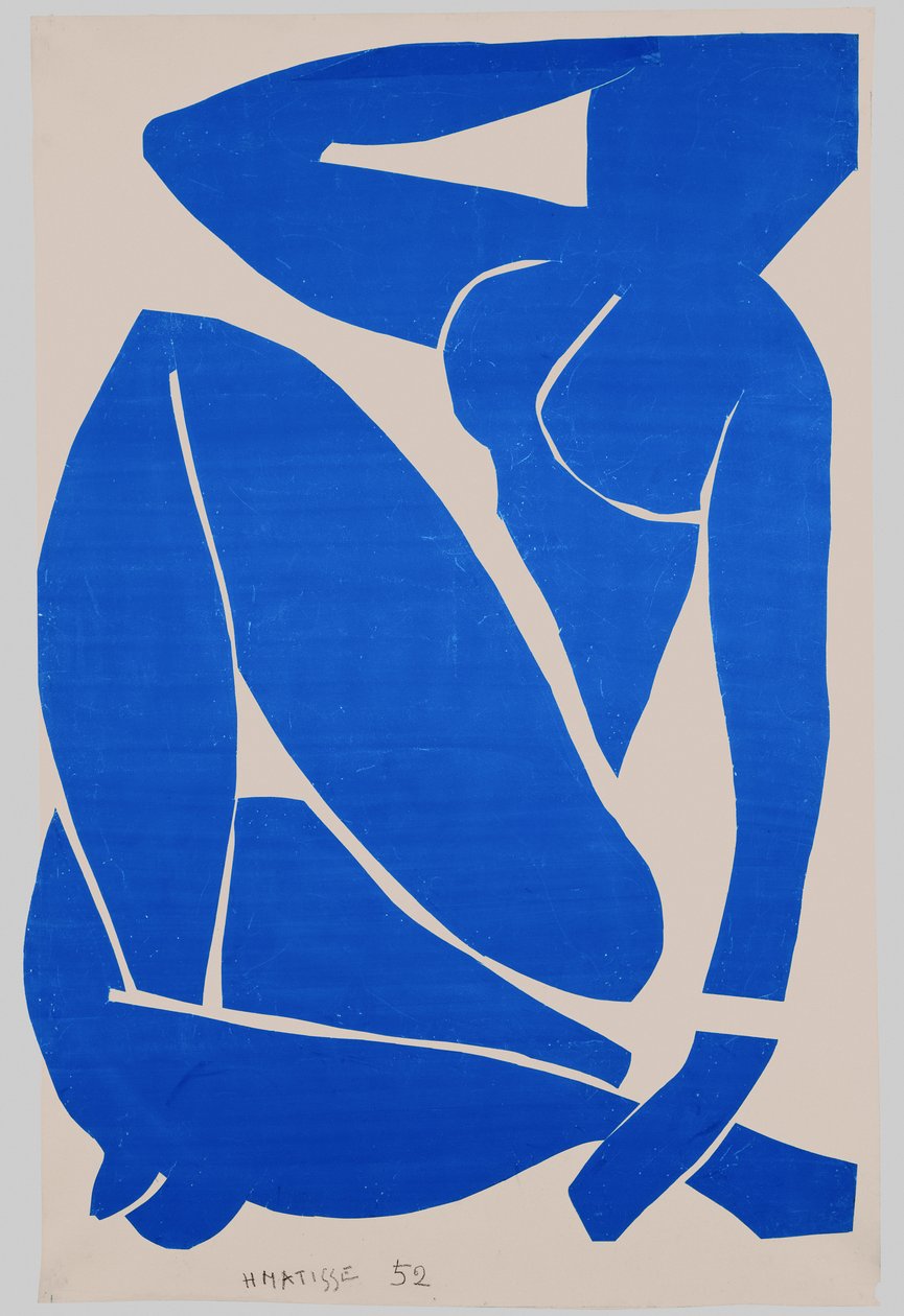 Modrý akt III od Henri Matisse