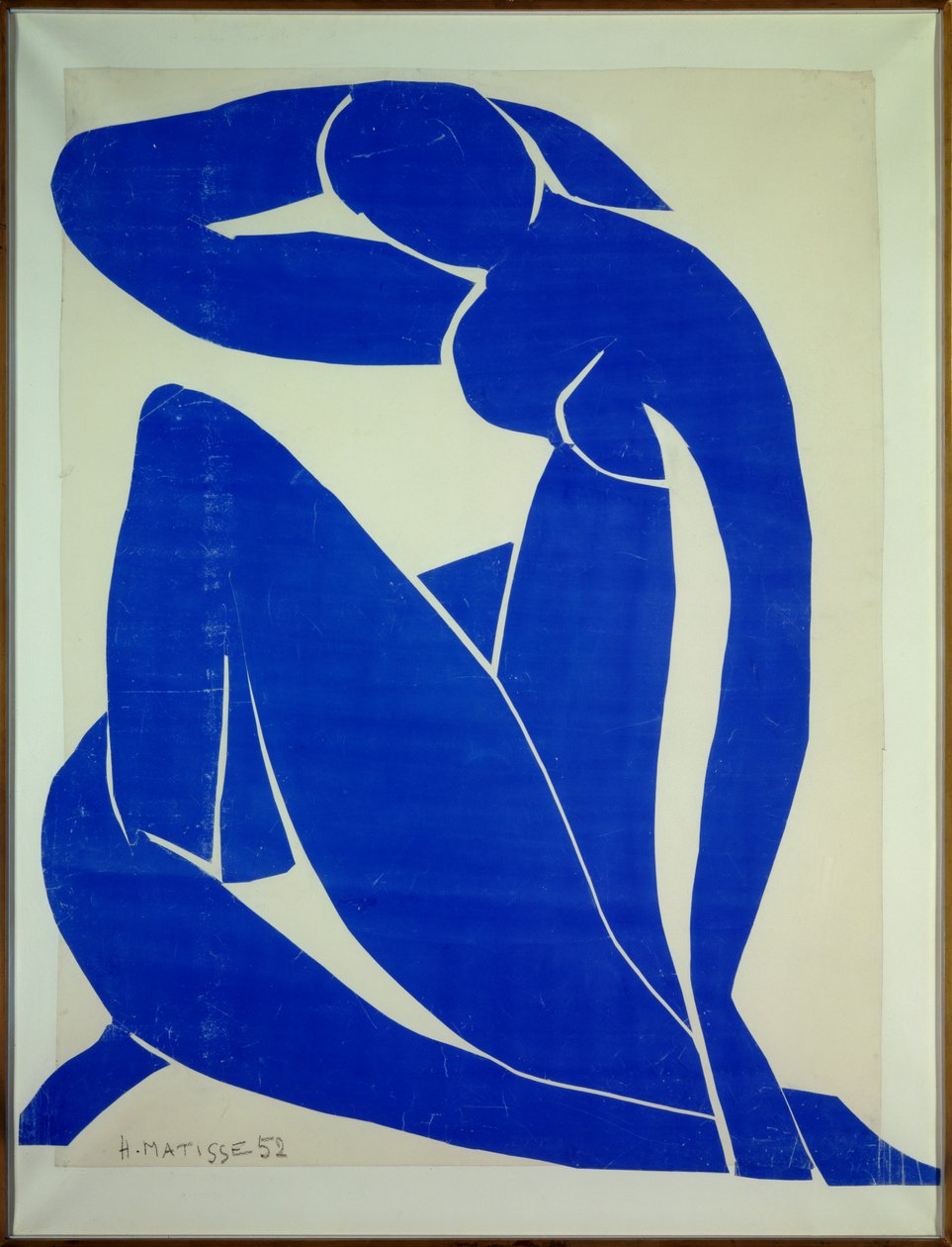 Modrý akt II od Henri Matisse