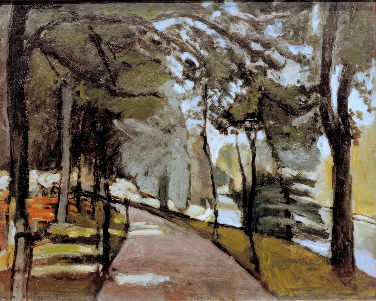 Bois de Boulogne od Henri Matisse