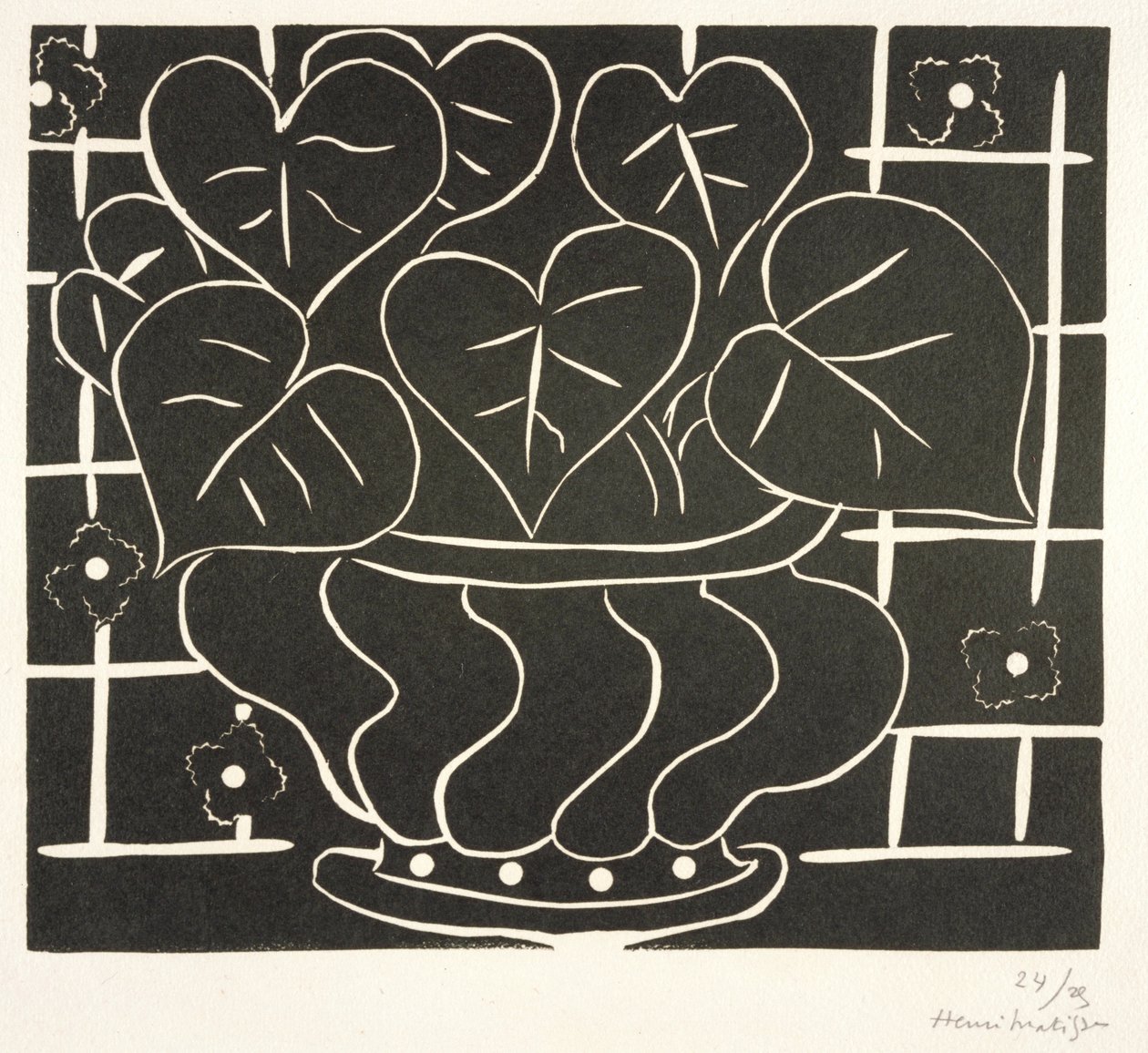 Mísa begónií I od Henri Matisse