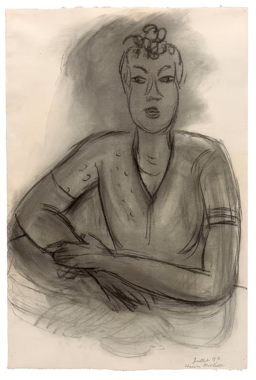 Busta ženy od Henri Matisse
