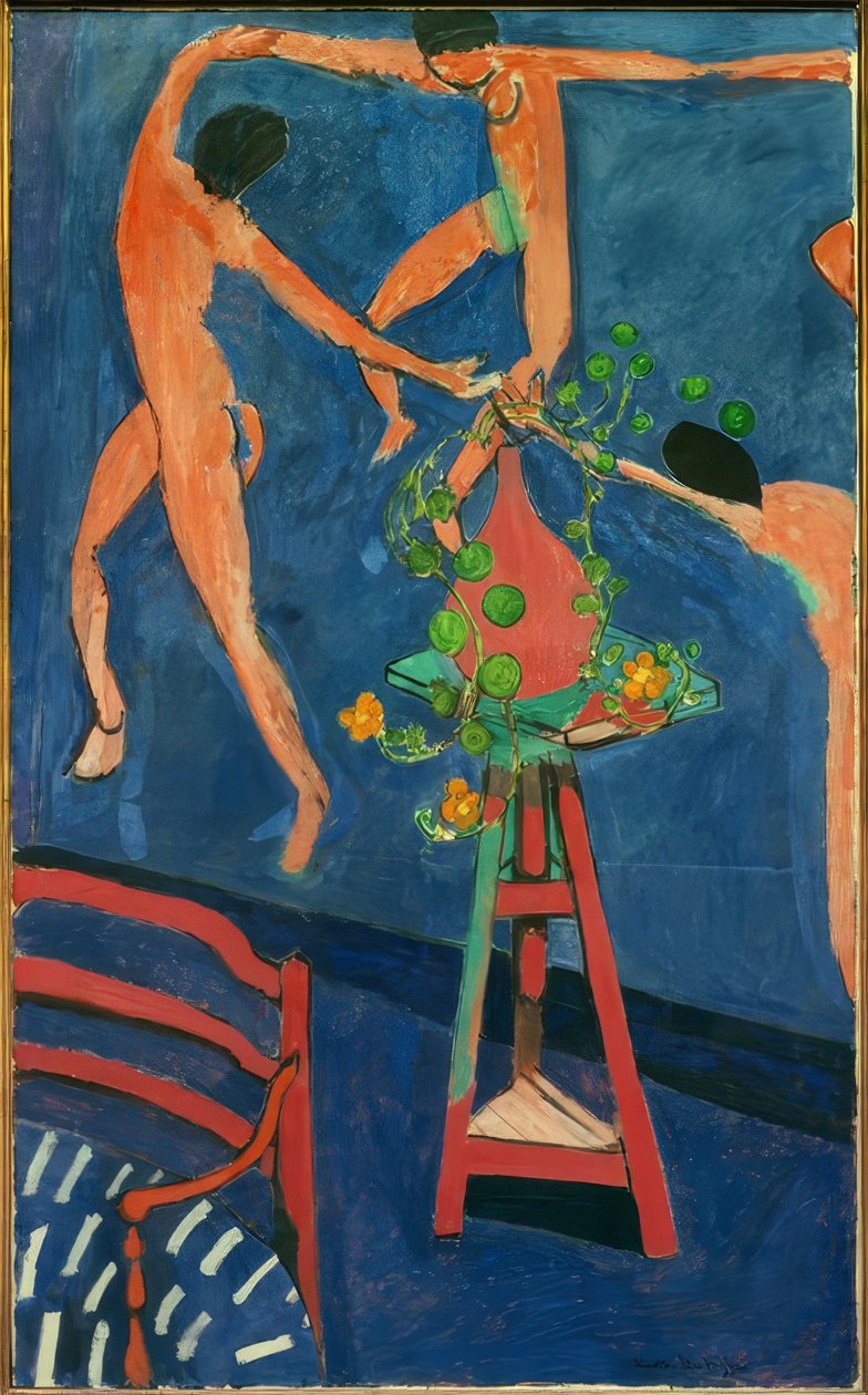 Capucines a La danse od Henri Matisse