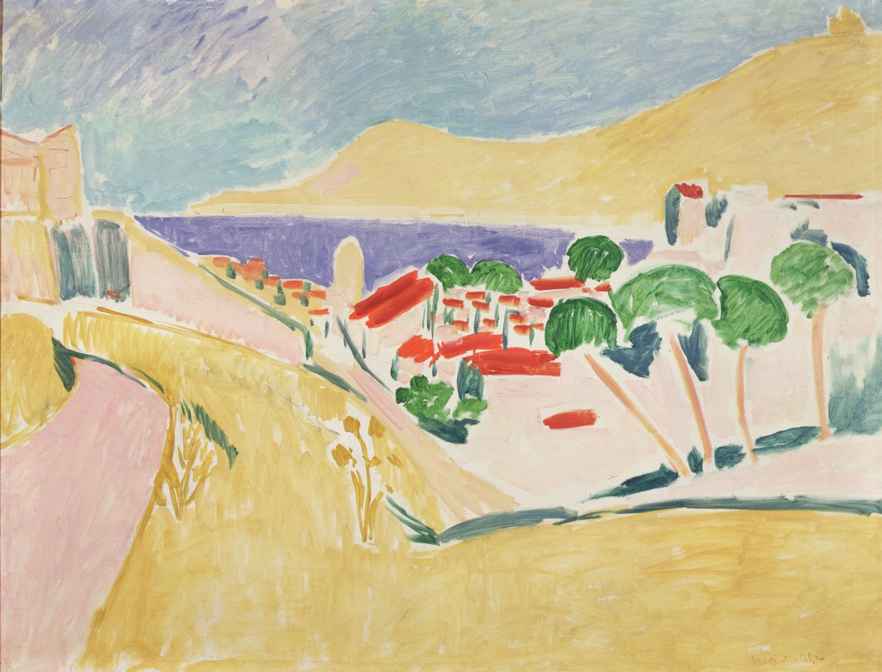 Collioure, asi 1906-11 (olej na plátně) od Henri Matisse
