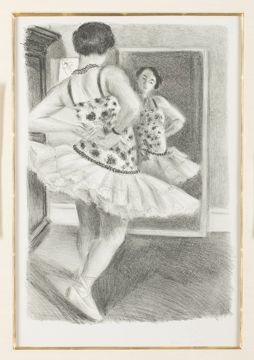 Tanečnice odrážející se v zrcadle od Henri Matisse