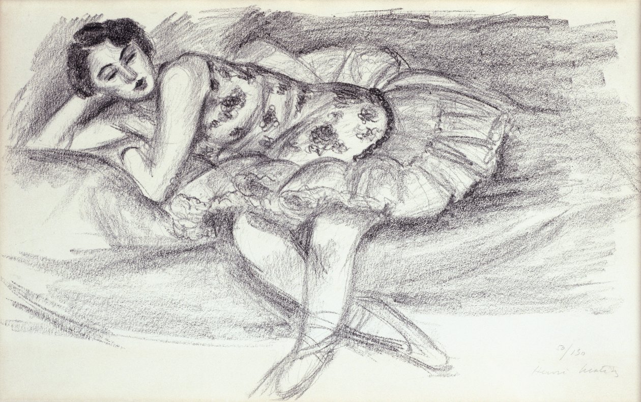 Tanečník na gauči od Ten Dancers od Henri Matisse