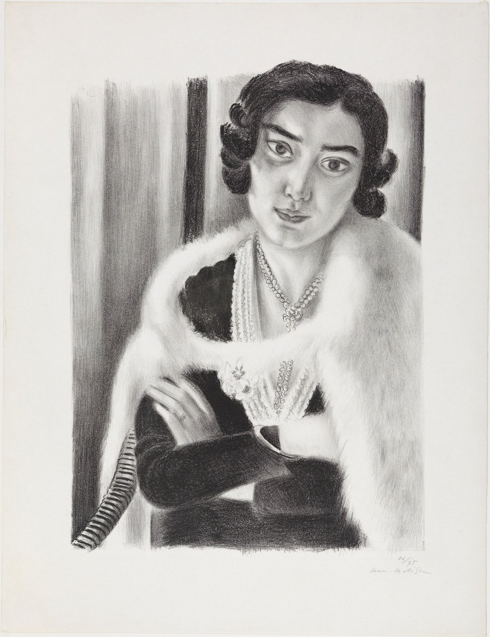 Bílá liška (Le renard blanc) od Henri Matisse