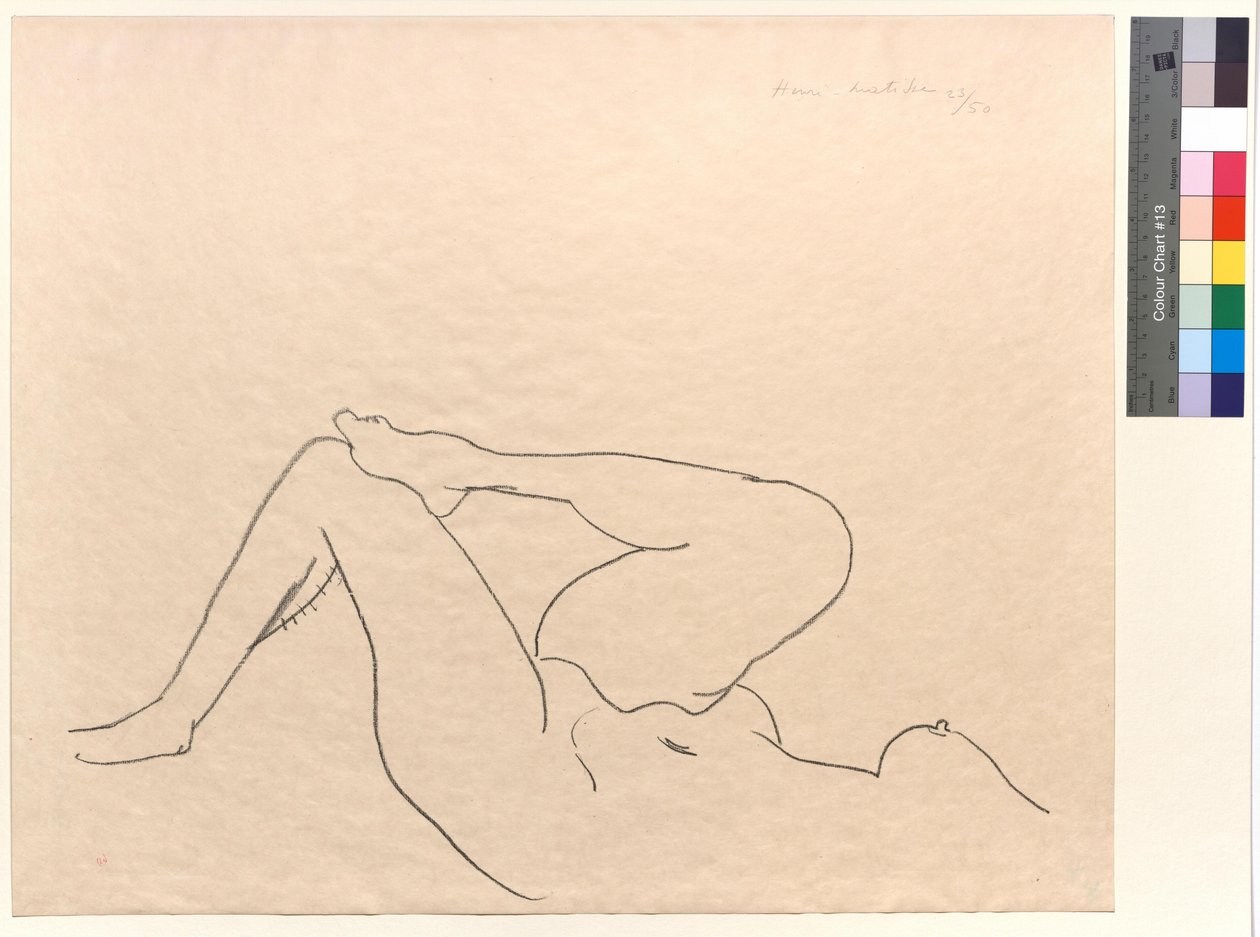 Studie nohou od Henri Matisse