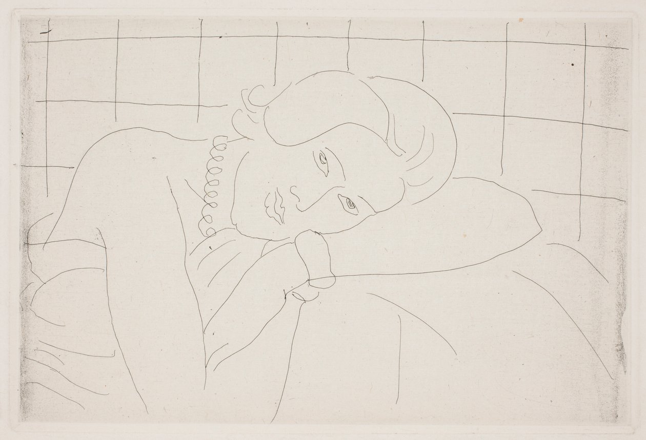 Žena s náhrdelníkem od Henri Matisse