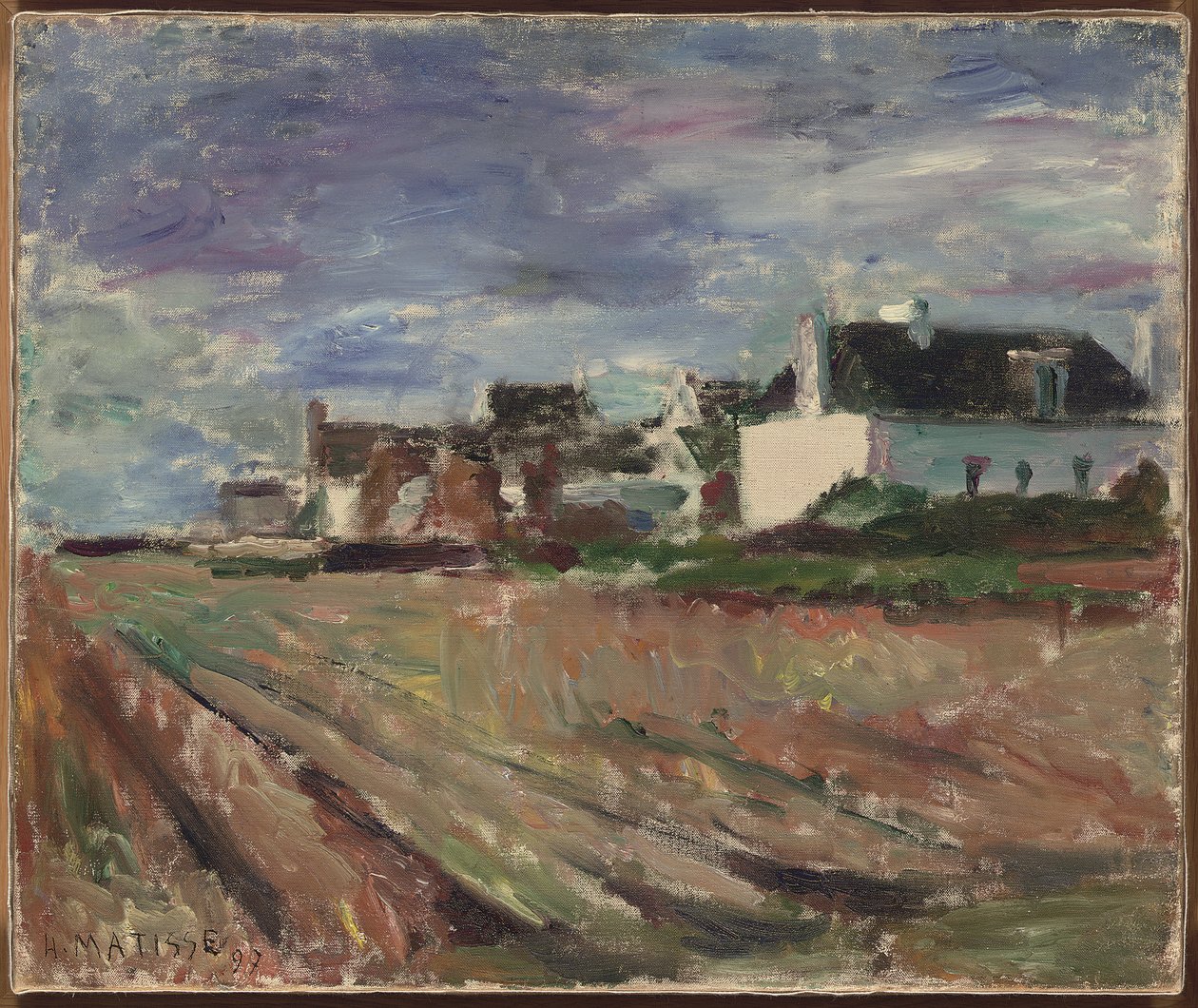 Farmy v Bretani, Belle-Île od Henri Matisse