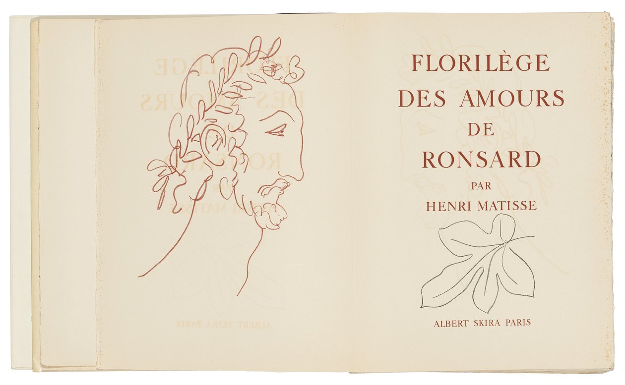Výběr z Ronsardových Amours od Henri Matisse