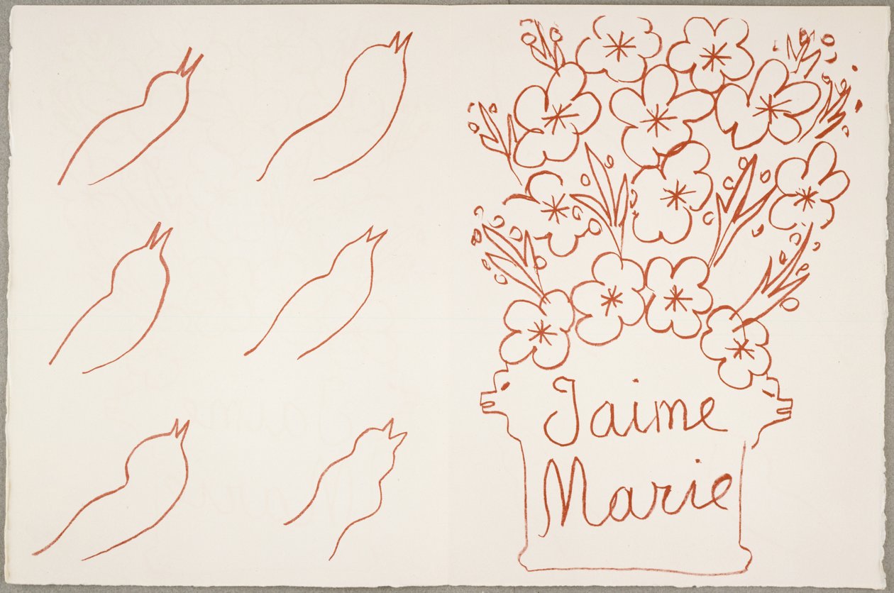 Florilège z Ronsardových Amours, 29. listopadu od Henri Matisse