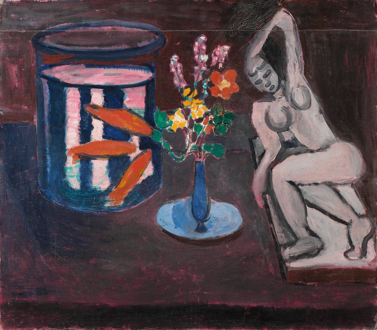 Zlaté rybky od Henri Matisse