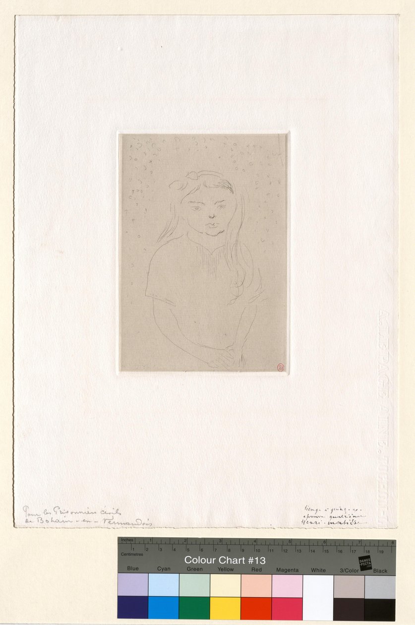 Velká Irène Vignier od Henri Matisse