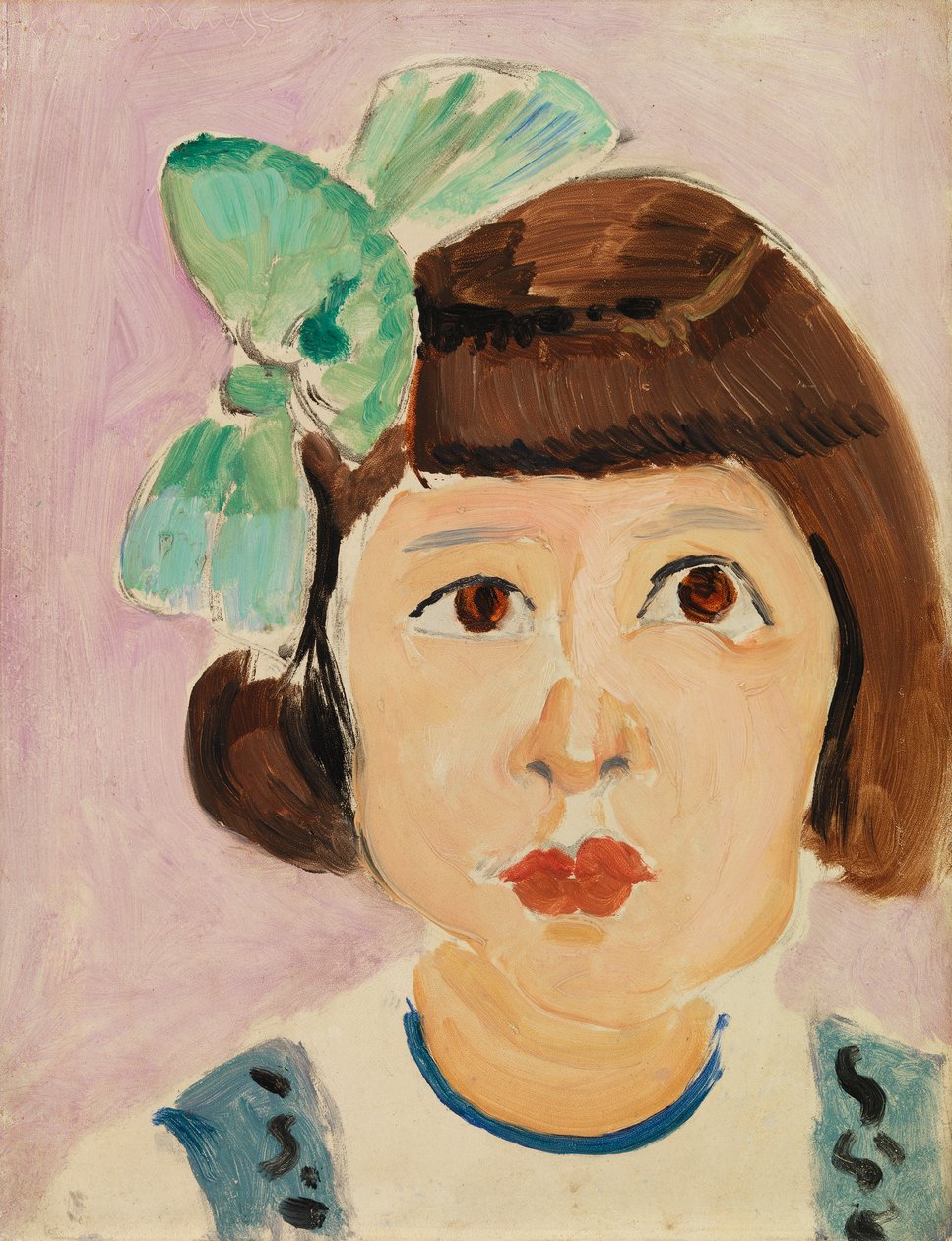 Hlava mladé dívky (Tête de fillette) od Henri Matisse