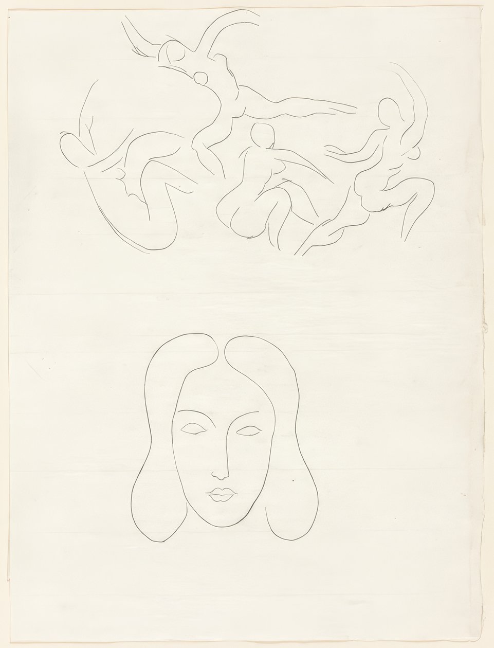 Hérodiade, Scène lV, deska třináctá z Mallarméových básní od Henri Matisse