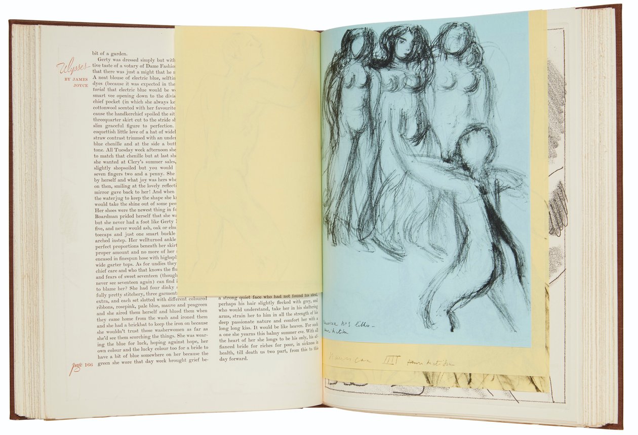 Ilustrované vydání Odyssea, James Joyce (1882-1941) od Henri Matisse