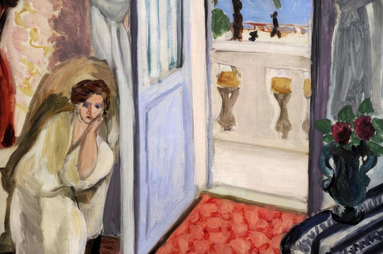 Interiér v Nice (Pokoj v hotelu Méditerranée) od Henri Matisse