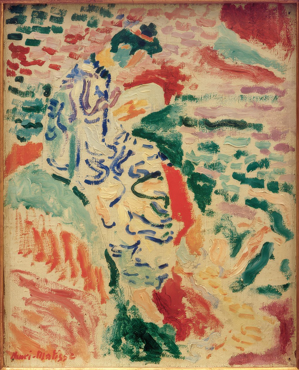 Japonka na pobřeží od Henri Matisse