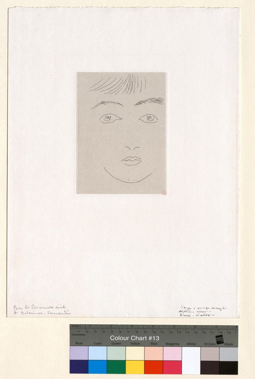 Josette Gris (serafická) od Henri Matisse